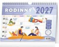 Rodinný plánovací 2027 - stolní kalendář