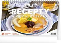 Recepty našich babiček 2027 - stolní kalendář