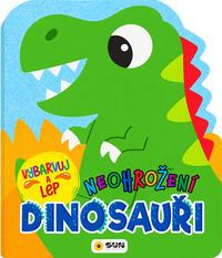 Neohrožení dinosauři Vybarvuj a lep