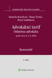 Advokátní tarif odměna advokáta Komentář