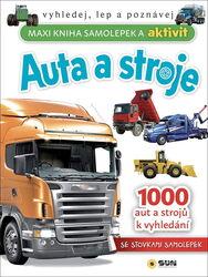 Auta a stroje Maxi kniha samolepek a aktivit
