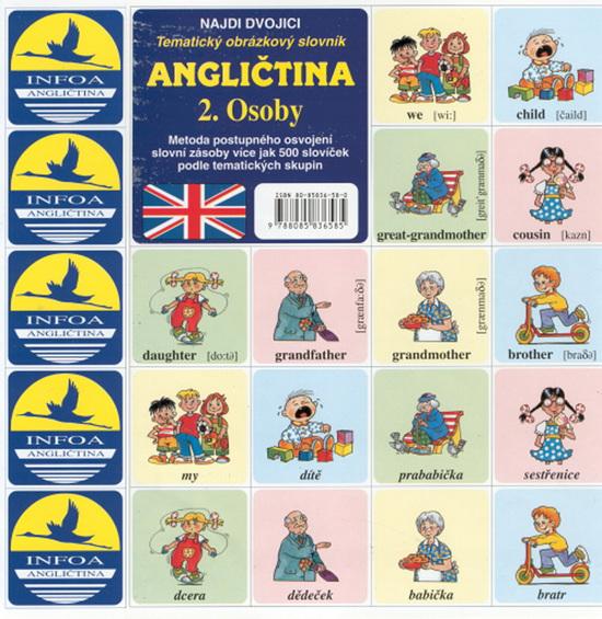 Angličtina  2. Osoby - 80-85836-58-0