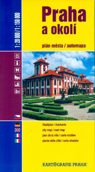 Praha a okolí 1:20 000/1:150 000 - 8070117958