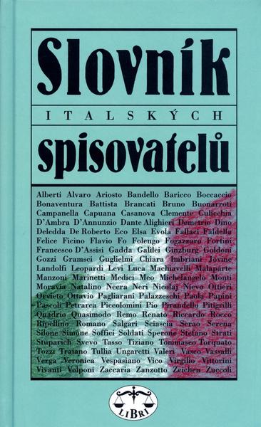 Levně Slovník italských spisovatelů