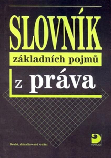 Levně Slovník základních pojmů z práva