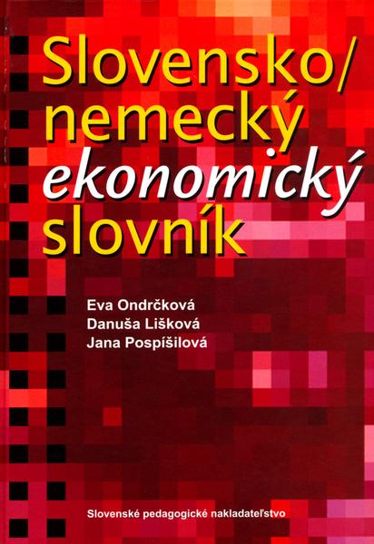 Slovensko - nemecký ekonomický slovník - 80-10-00049-3