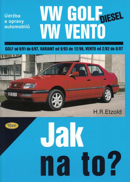 VW Golf diesel od 9/91 do 8/97, Variant od 9/93 do 12/98, Vento od 29/2 do 8/97 - 80-7232-284-2