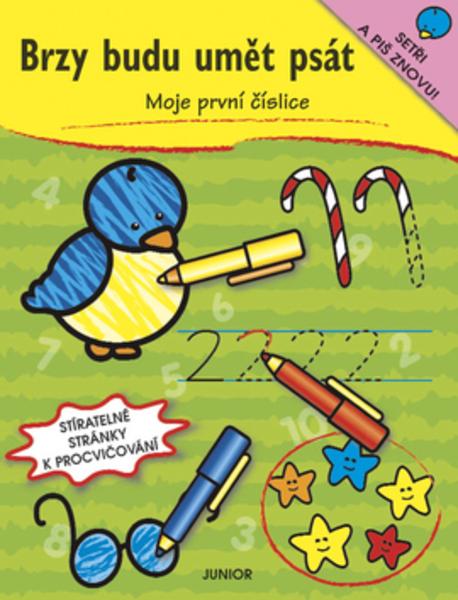 Brzy budu umět psát Moje první číslice - 80-7267-252-5