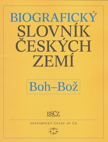 Biografický slovník českých zemí, Boh-Bož - 80-7277-239-2