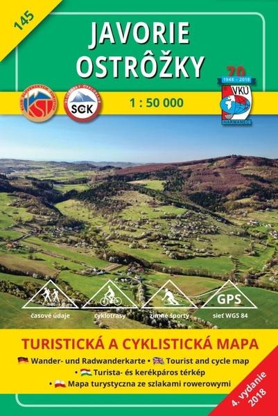 Javorie Ostrôžky 1:50 000 - 60-03-32155-5