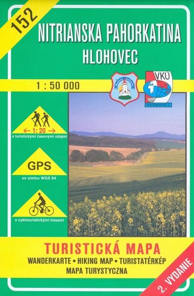 Nitrianska pahorkatina Hlohovec 1:50 000 - 60-03-32051-6