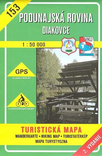 Levně Poddunajská rovina Diakovce 1:50 000