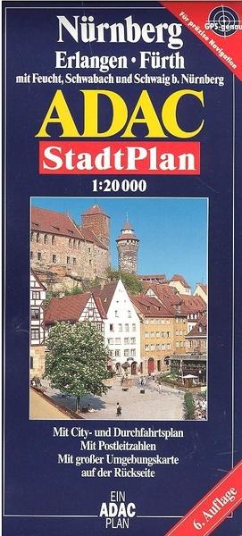 Nürnberg Erlangen Fürth 1: 20 000 - 38-264-0327-4