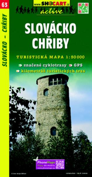 Slovácko Chřiby 1:50 000 - 80-7224-339-X