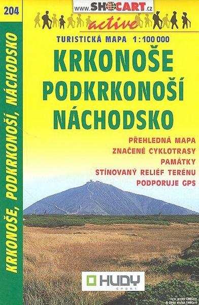Krkonoše, Podkrkonoší, Náchodsko 1:100 000 - 8072242172