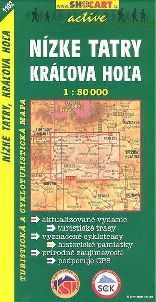 Nízké Tatry, Kráľova Hoľa 1:50 000 - 80-7224-480-9