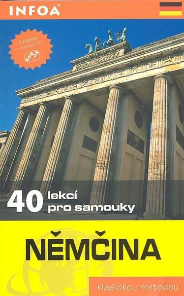 Němčina - 40 lekcí pro samouky - kniha + 2 CD - 80-7240-483-0