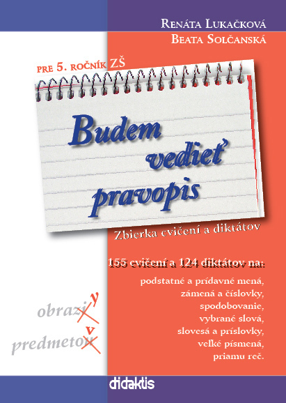 Levně Budem vedieť pravopis pre 5. ročník ZŠ