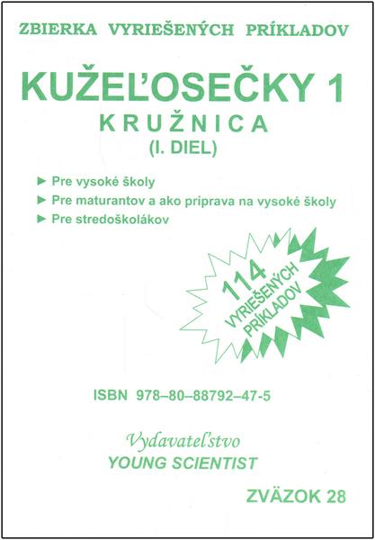 Kužeľosečky 1 Kružnica I.diel - 978-80-88792-47-5