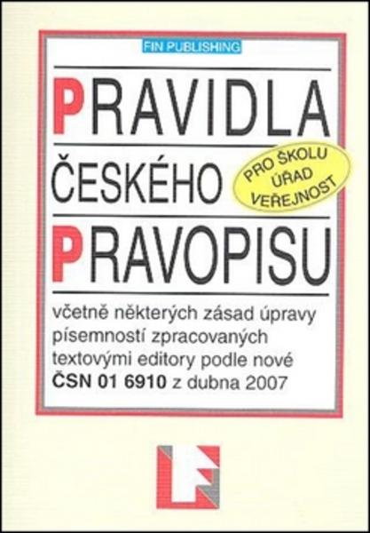 Pravidla českého pravopisu - 978-80-86002-93-4