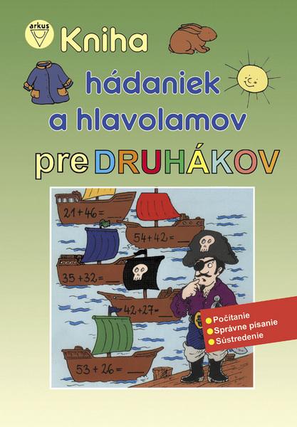Levně Kniha hádaniek a hlavolamov pre druhákov