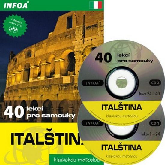 Italština 40 lekcí pro samouky s 2CD - 978-80-7240-484-1