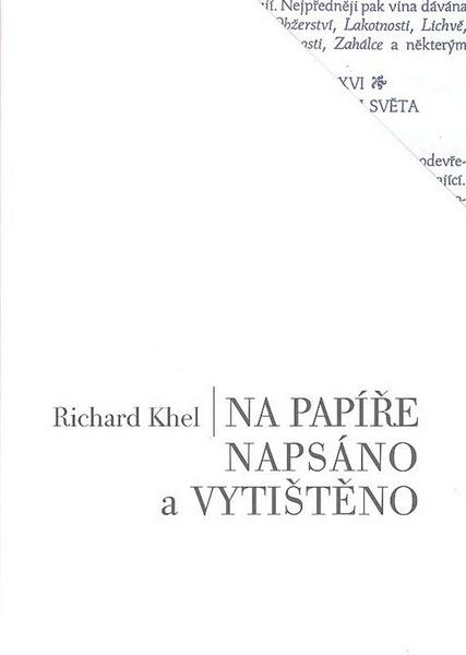 Na papíře napsáno a vytištěno - 978-80-206-0992-2