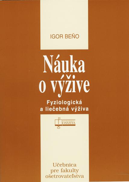 Náuka o výžive - 978-80-8063-294-6