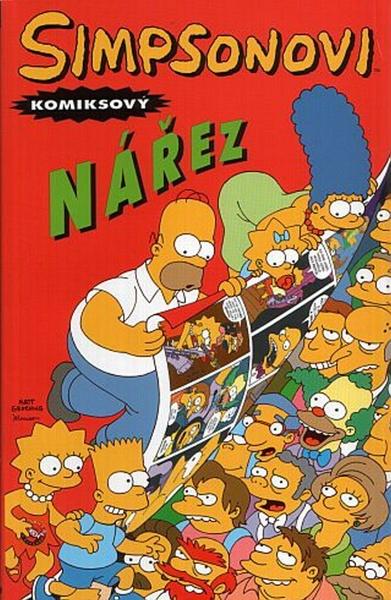 Simpsonovi Komiksový nářez - 978-80-87083-50-5
