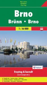 Brno plán 1:16 000 - 978-80-85781-52-6