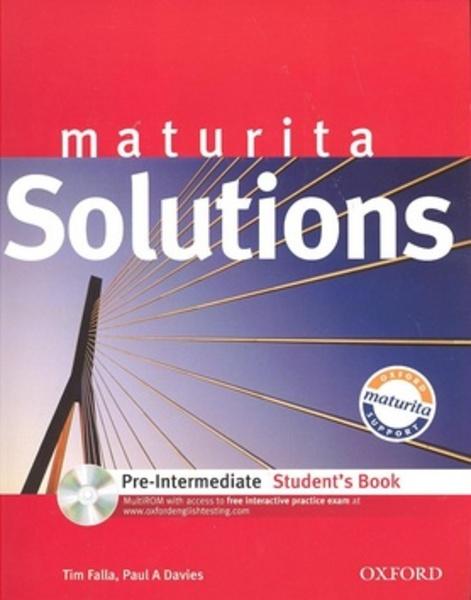 Maturita Solutions pre-intermediate student´t book + CD CZedition