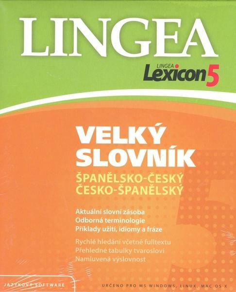 Lexicon5 Velký slovník španělsko-český česko-španělský - 978-80-87062-24-1