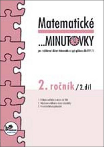 Matematické minutovky pro 2. ročník/ 2. díl - 2. ročník - Josef Molnár, Hana Mikulenková - 978-80-7230-200-0