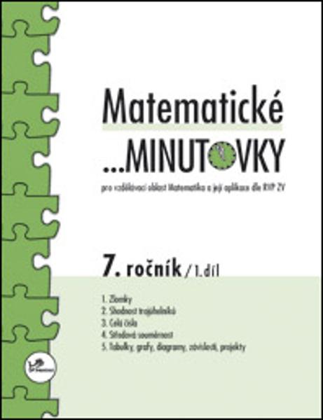 Matematické minutovky 7. ročník / 1. díl - 978-80-7230-250-5