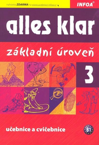 Alles klar 3 - učebnice+cvičebnice 3a+3b Luniewska Krystyna - 978-80-7240-732-3