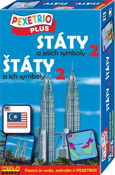 Levně Pexetrio Plus Státy a jejich symboly 2