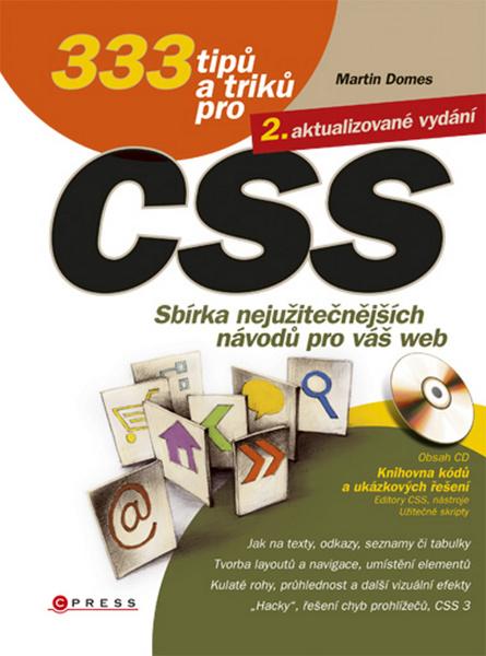333 tipů a triků pro CSS - 978-80-251-3366-8