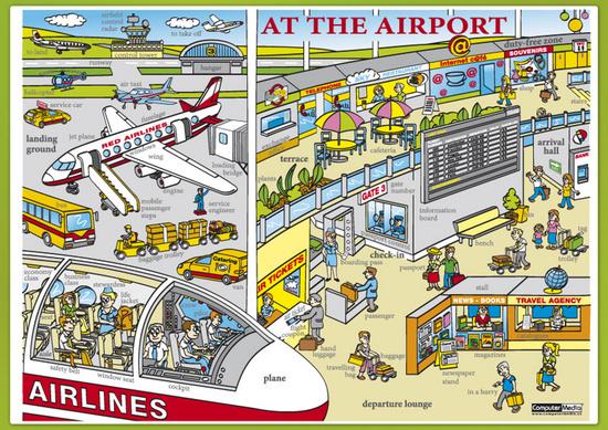 Karta At the Airport - 978-80-7402-097-1