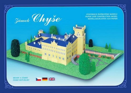 Zadražil Ivan Zámek Chyše Stavebnice papírového modelu