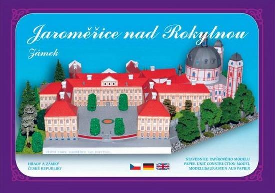 Zadražil Ivan Zámek Jaroměřice nad Rokytnou Stavebnice papírového modelu