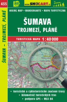 Šumava, Trojmezí, Pláně 1:40 000 - 9788072247134
