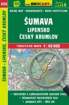 Šumava, Lipensko, Český Krumlov 1:40 000 - 9788072247141