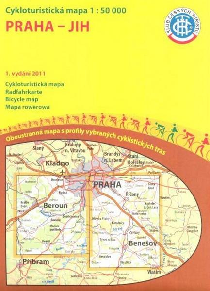 KČTC Praha-jih 1:50 000 - 978-80-7324-310-4