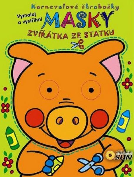 Levně Masky - Zvířátka ze statku
