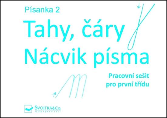 Levně Písanka 2 Tahy, čáry Nácvik písma