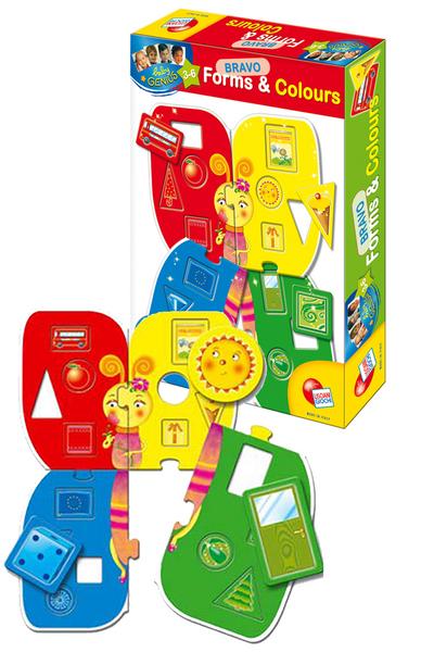 Lisciani Giochi Baby genius Poznej tvary a barvy