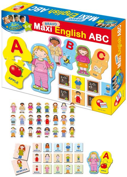 Lisciani Giochi Baby genius Maxi abeceda Bravo