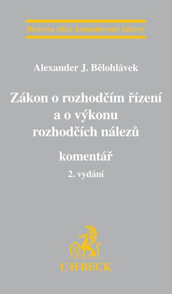 Zákon o rozhodčím řízení a o výkonu rozhodčích nálezů - 978-80-7179-342-7