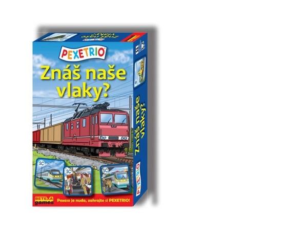 Pexetrio Znáš naše vlaky?
