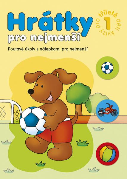 Hrátky pro nejmenší Kvízy pro tříleté děti 1 - 978-80-87641-22-4